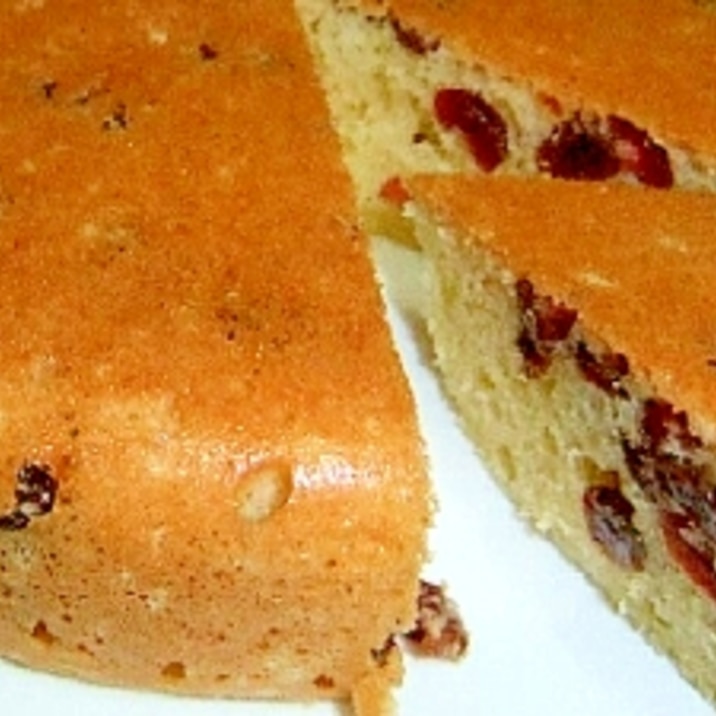 ドライフルーツの炊飯器ケーキ レシピ 作り方 By Amago019 楽天レシピ